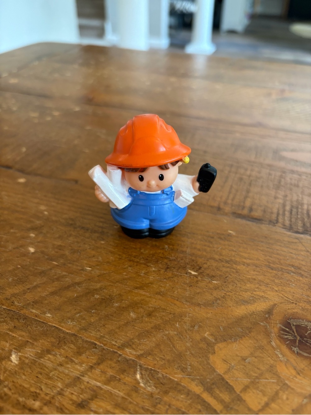 Fisher Price Little People construction worker as is